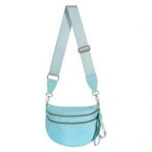 NWT Chic Sky Blue Wristlet